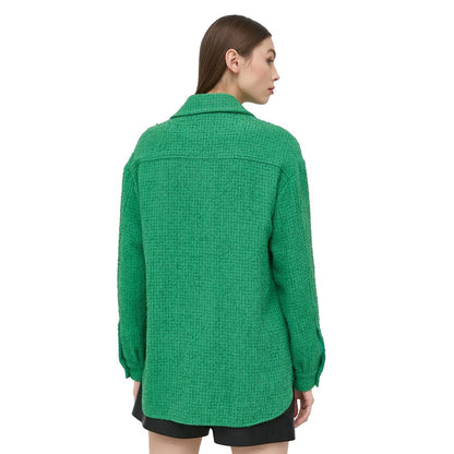 PINKO Green Cotton Shirt