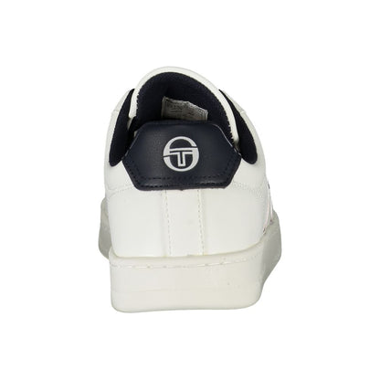 Sergio Tacchini Classic White Sneakers with Contrasting Accents