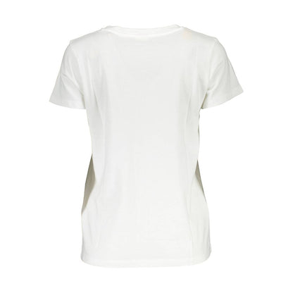 Levi's White Cotton Women T-Shirt