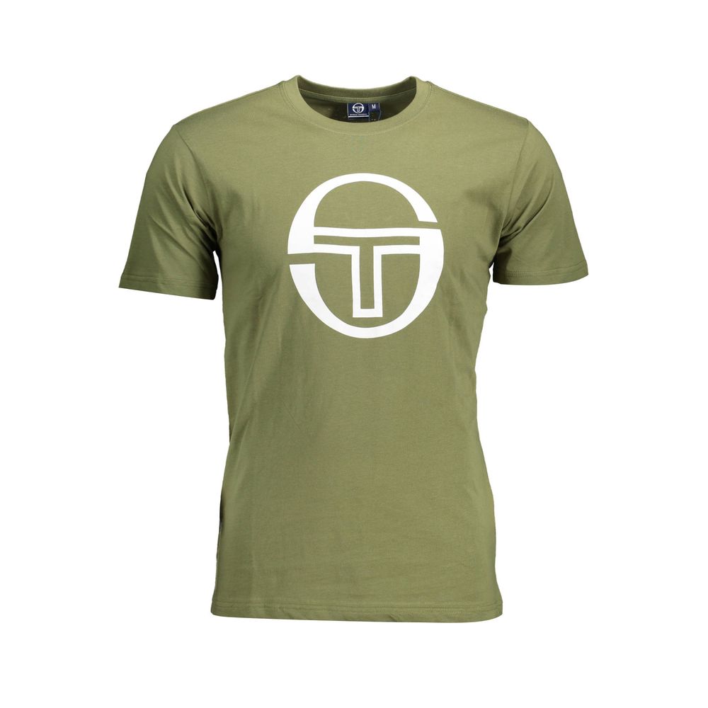 Sergio Tacchini Green Cotton T-Shirt