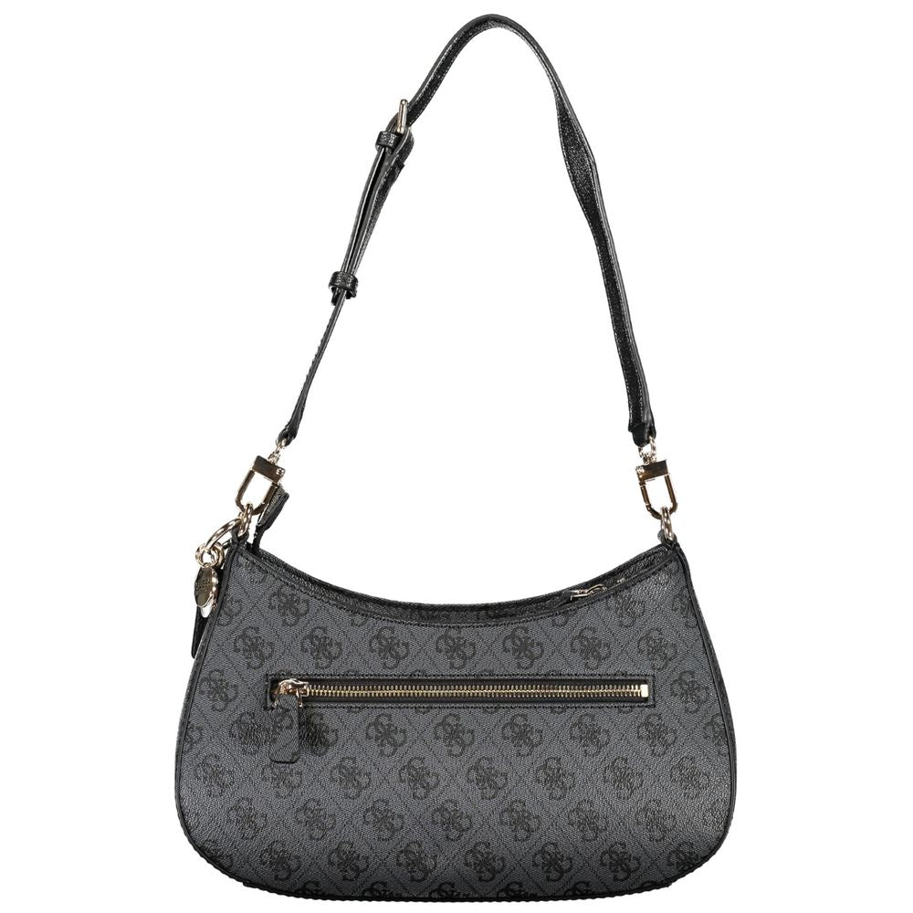 Guess Jeans Black Polyethylene Handbag