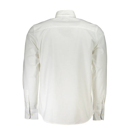 North Sails White Cotton Men Shirt