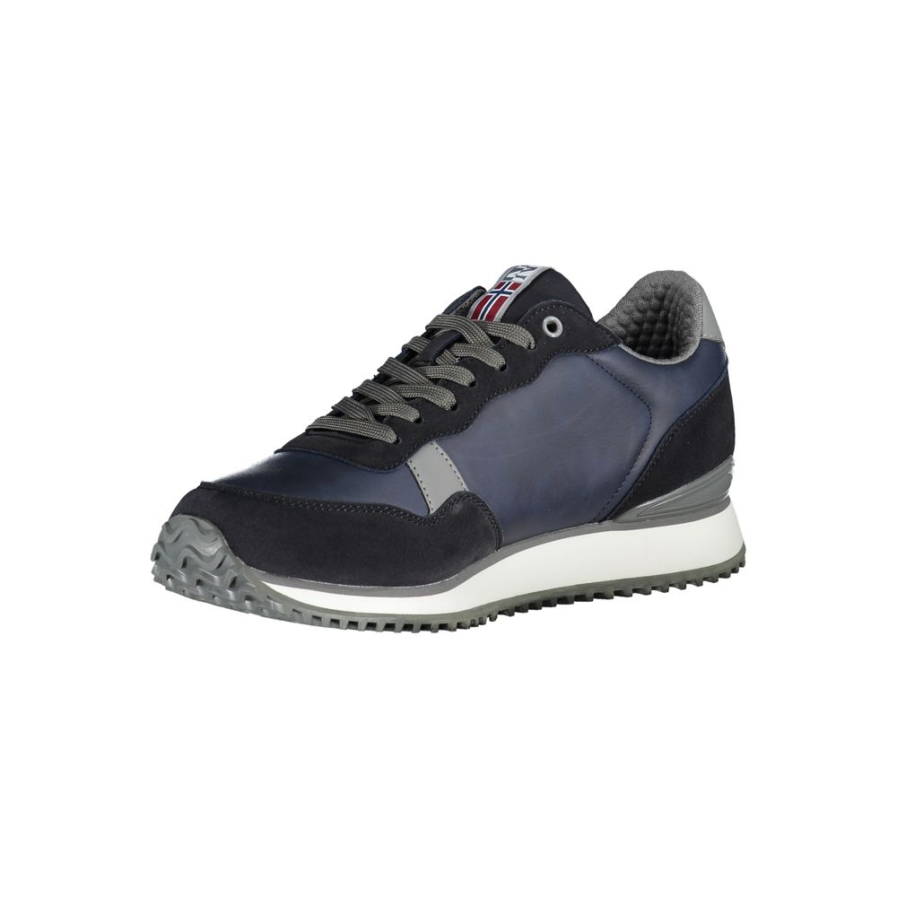 Napapijri Sleek Contrasting Sneakers with Signature Style