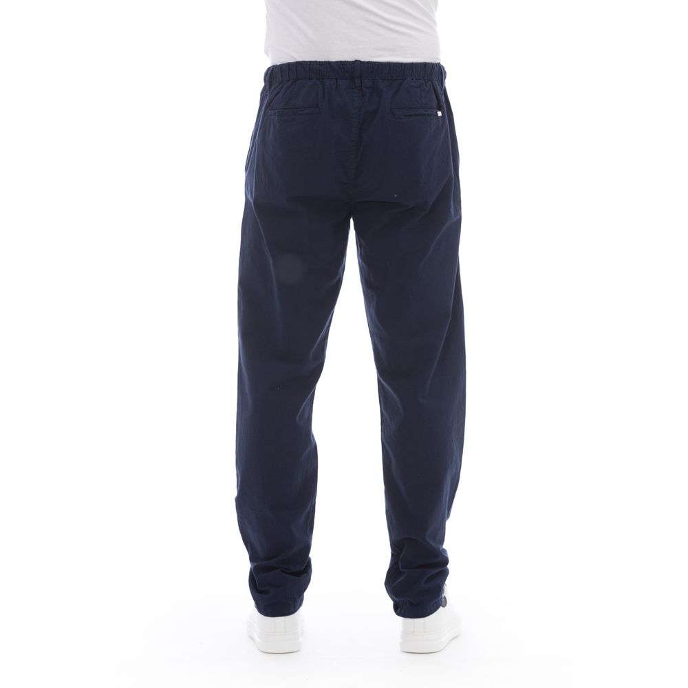 Baldinini 트렌드 Blue Cotton Jeans & Pant