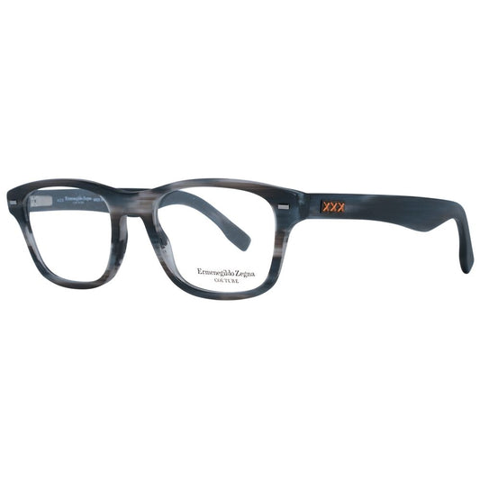 Zegna Couture Gray Men Optical Frames