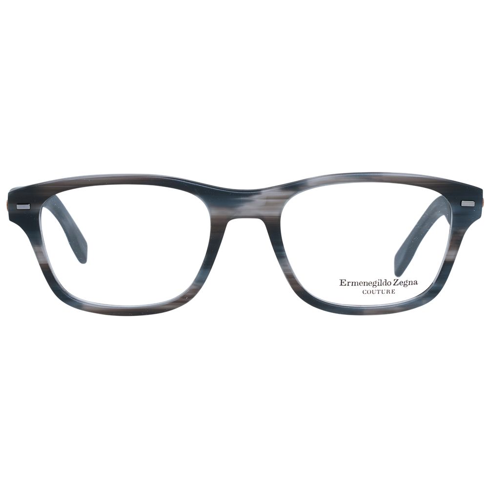 Zegna Couture Gray Men Optical Frames