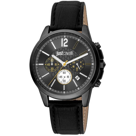 Just Cavalli Black Men Watch