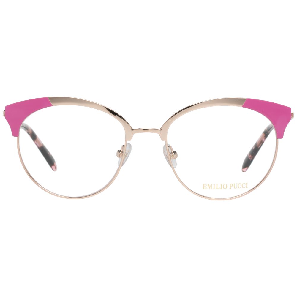 Emilio Pucci Gold Women Optical Frames