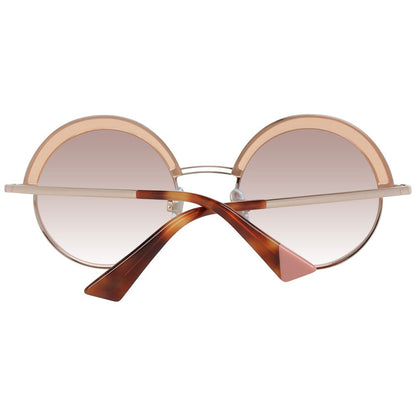 Web Rose Gold Women Sunglasses