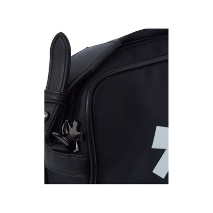 Comme Des Fuckdown Black Polyester Crossbody Bag