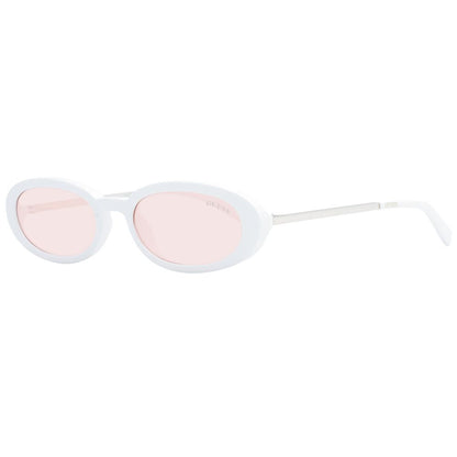 Guess White Unisex Sunglasses