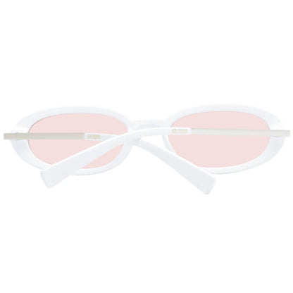 Guess White Unisex Sunglasses