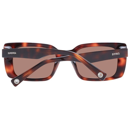 Sting Brown Unisex Sunglasses