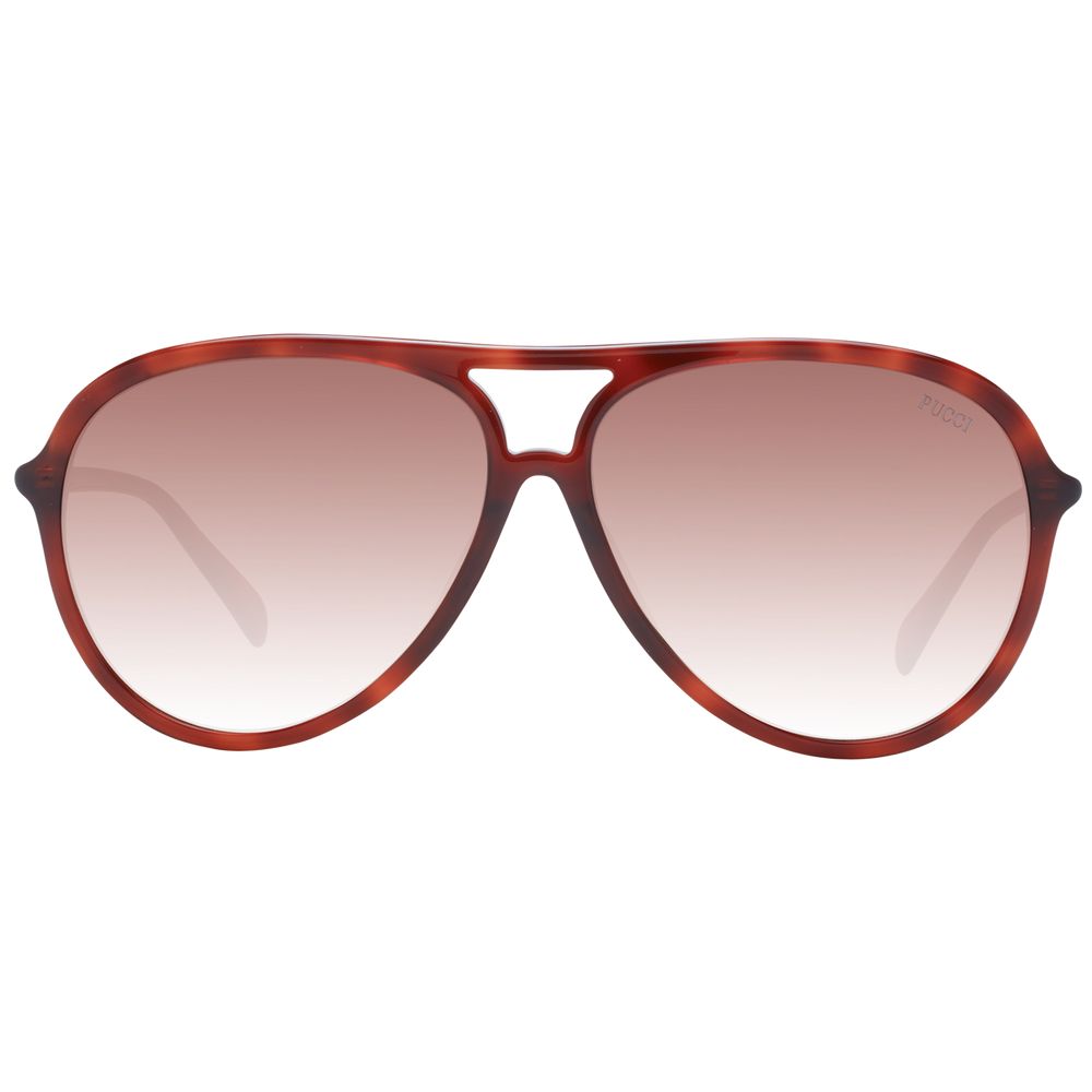 Emilio Pucci Brown Women Sunglasses