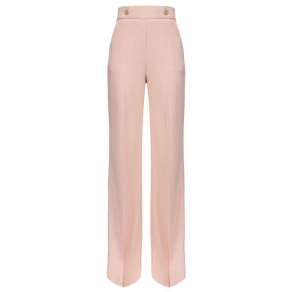 PINKO Pink Polyester Women Pant