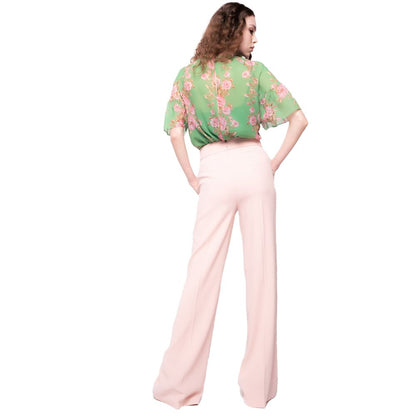 PINKO Pink Polyester Women Pant