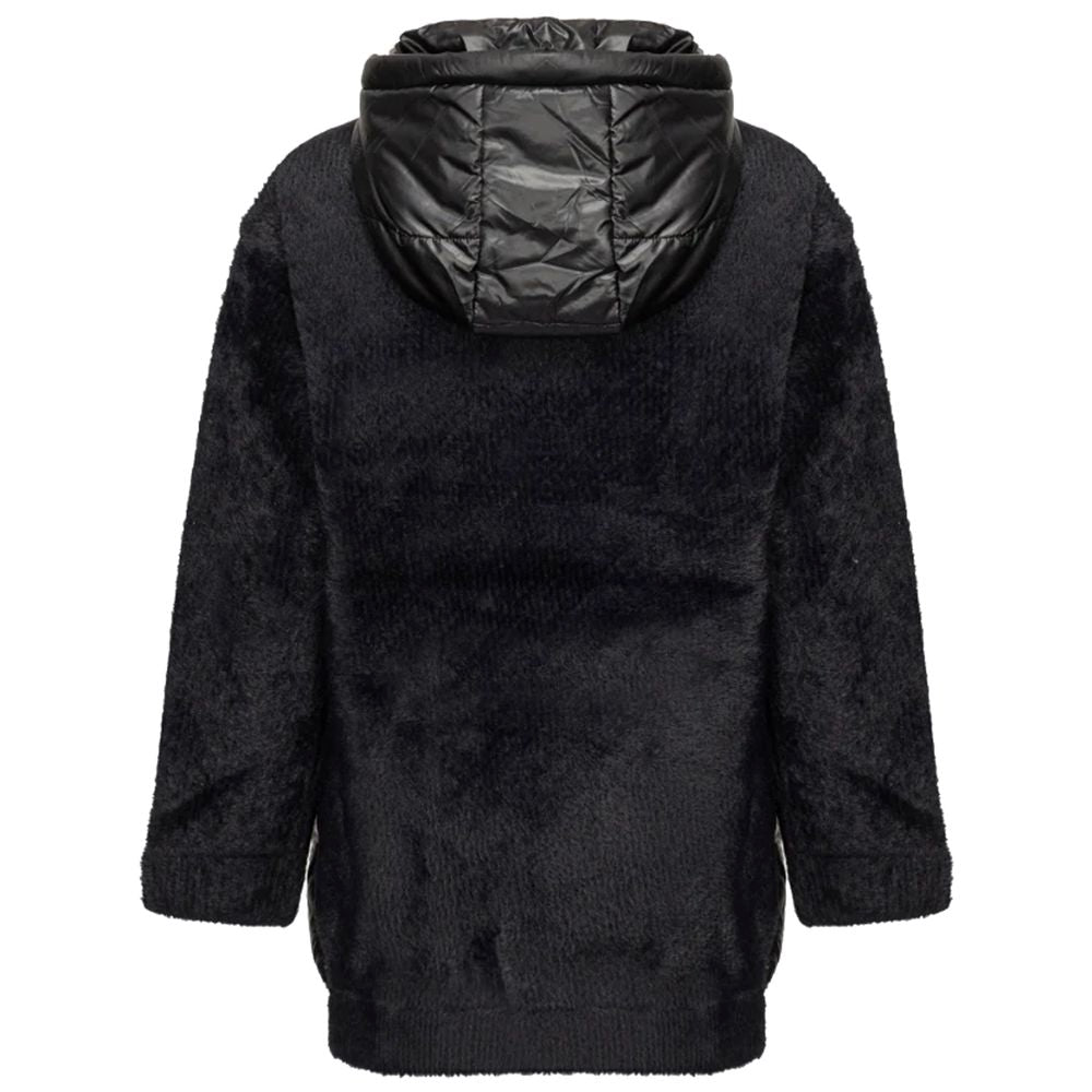 PINKO Black Nylon Jackets & Coat