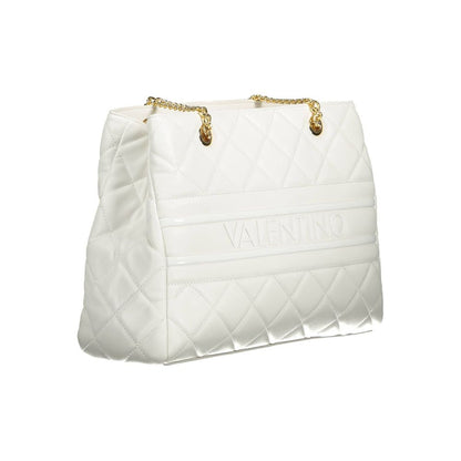 Valentino Bags White Polyethylene Handbag