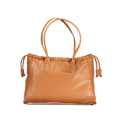 Valentino Bags Brown Polyethylene Handbag