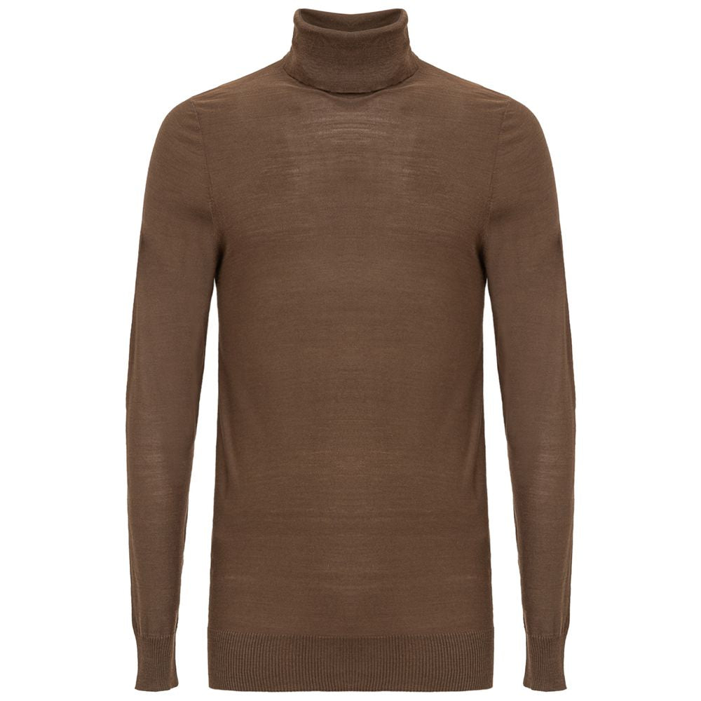 Brioni Brown Cashmere Sweater