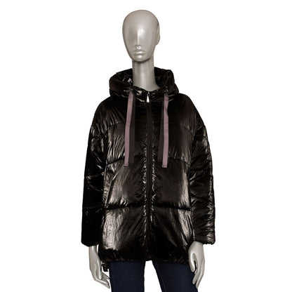 Baldinini Trend Black Polyester Women Jacket