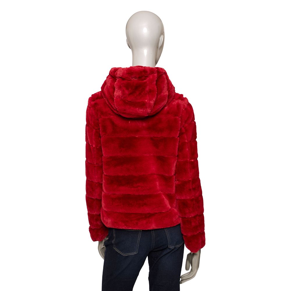 Baldinini Trend Red Polyester Women Jacket