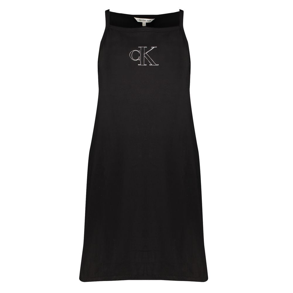 Calvin Klein Black Cotton Dress