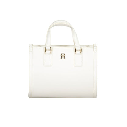 Tommy Hilfiger White Polyethylene Handbag