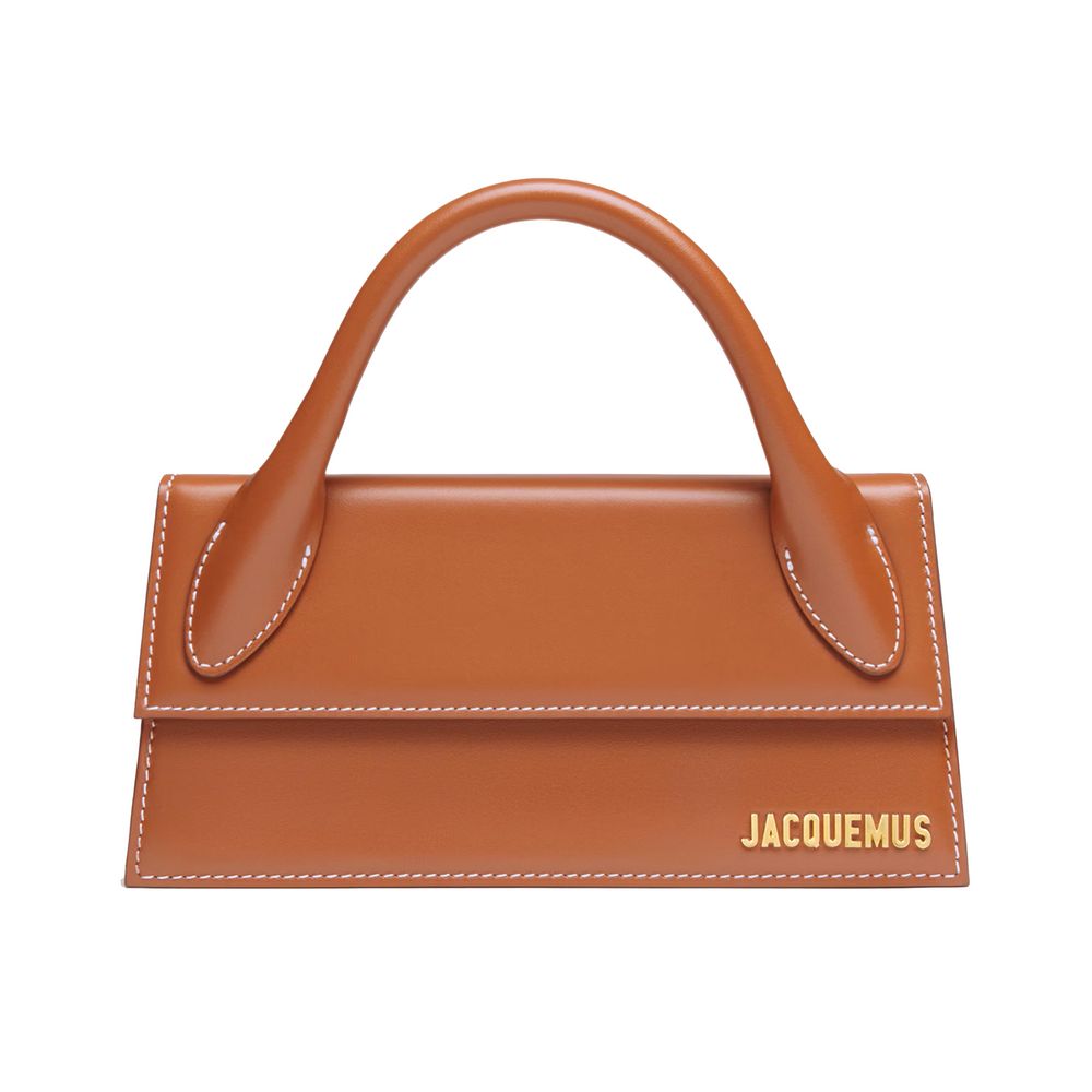 Jacquemus Brown Leather Crossbody Bag