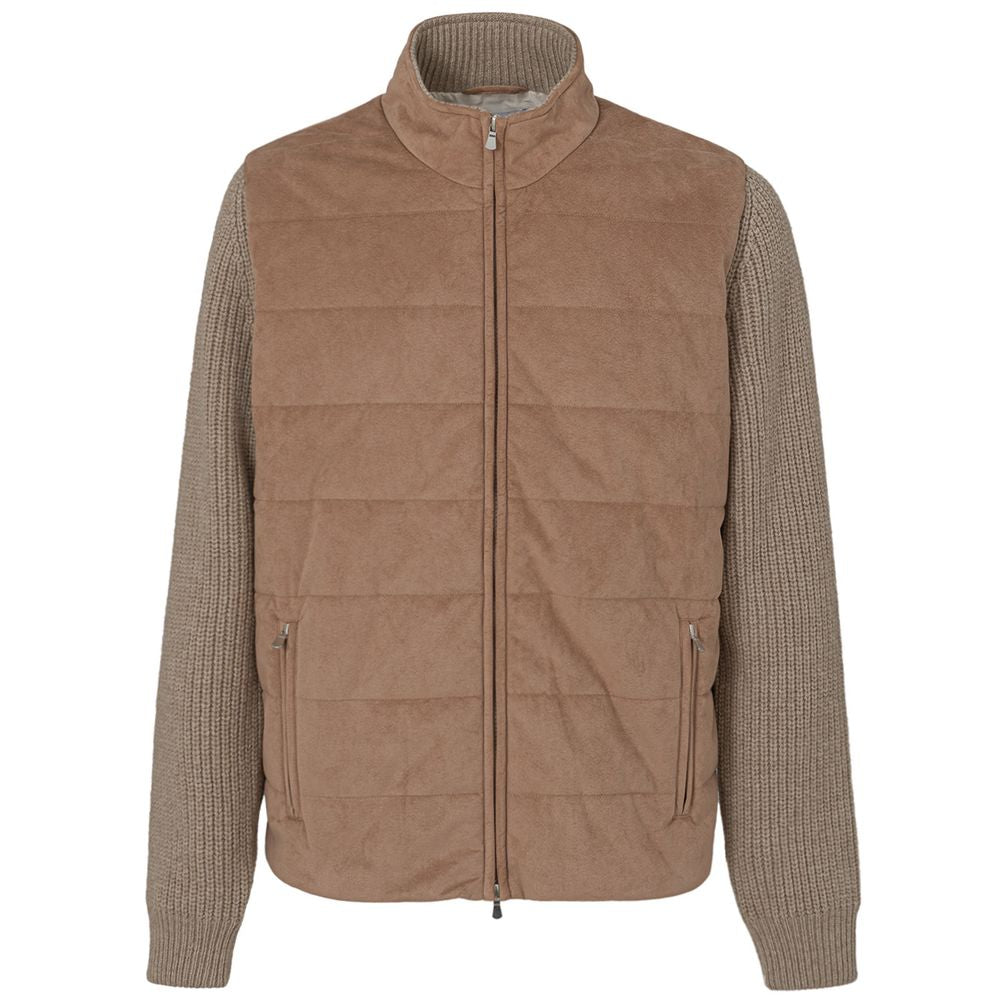 Gran Sasso Beige Wool Jacket