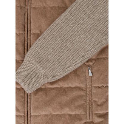 Gran Sasso Beige Wool Jacket