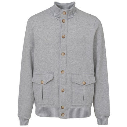 Gran Sasso Gray Cotton Jacket