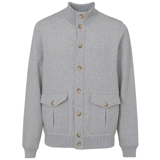 Gran Sasso Gray Cotton Jacket