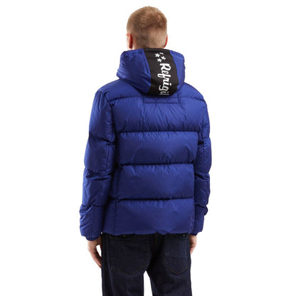 Refrigiwear Blue Nylon Men Jacket