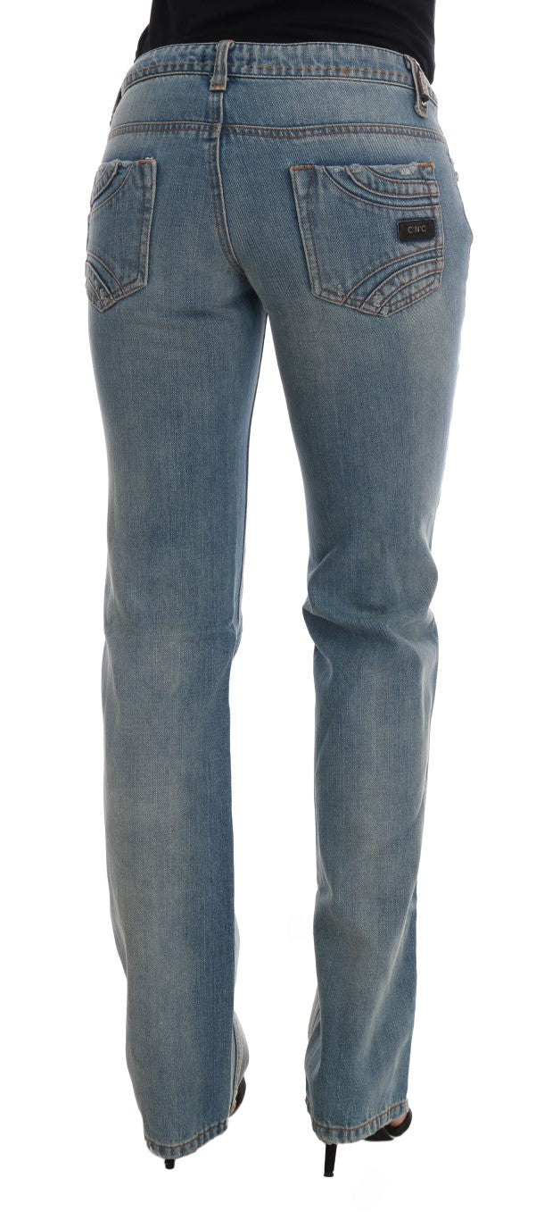 의상 National Blue Wash Cotton Classic Jeans