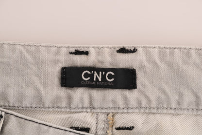 의상 National Grey Wash Cotton Slim Jeans