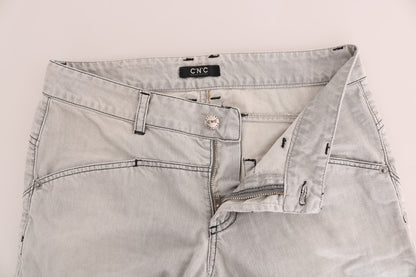 의상 National Grey Wash Cotton Slim Jeans