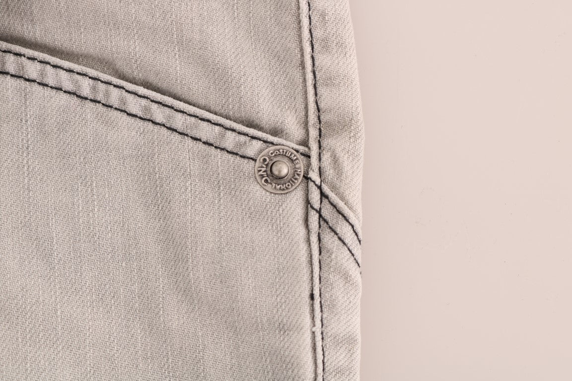 의상 National Grey Wash Cotton Slim Jeans