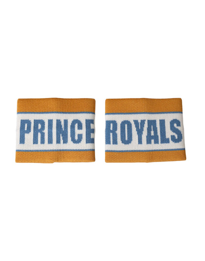 Dolce & Gabbana Multicolor Prince Royals Wool Wristband