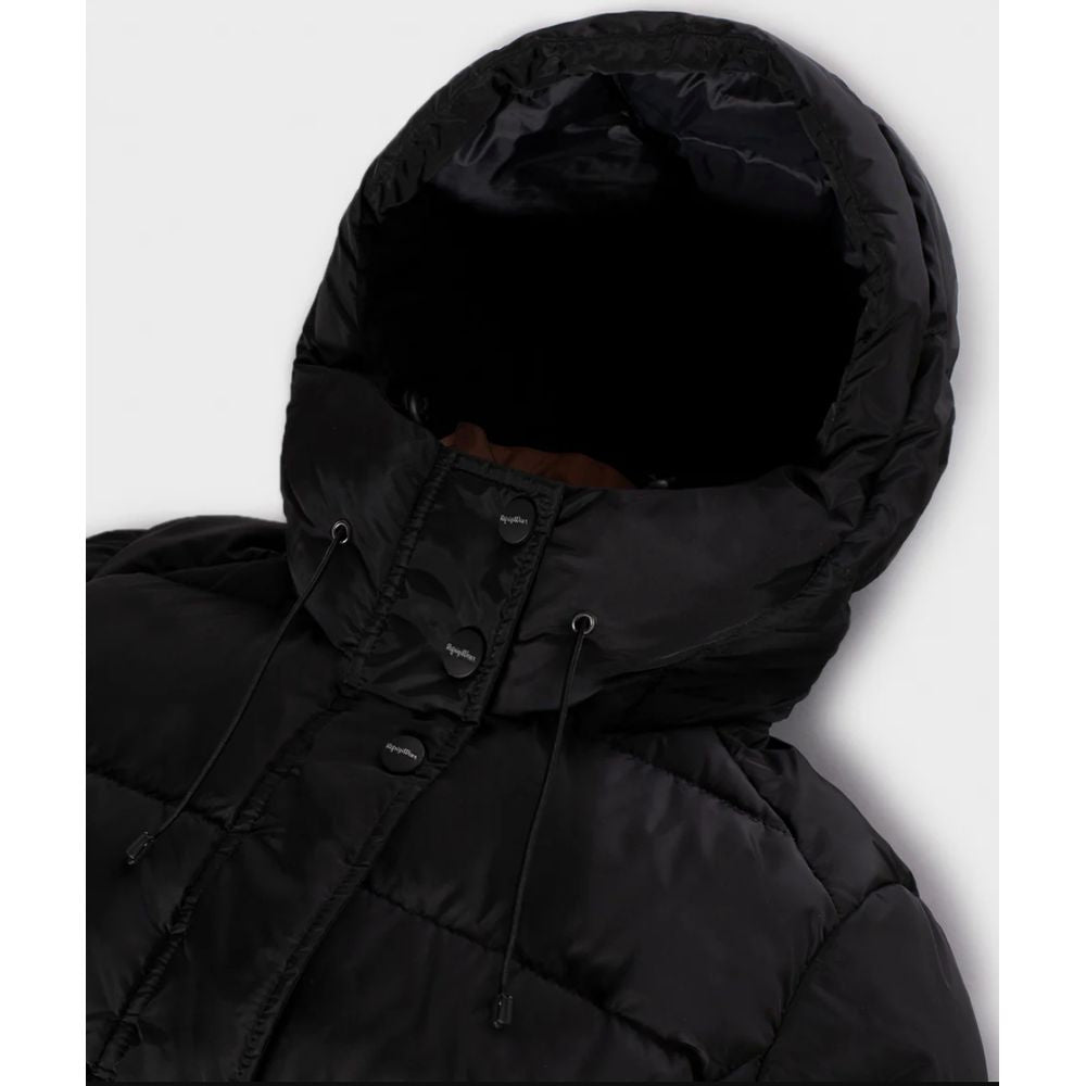 Refrigiwear Black Nylon Jackets & Coat