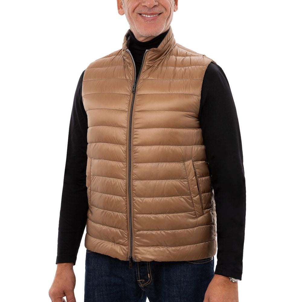 Herno Brown Polyamide Vest