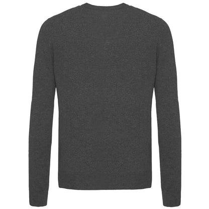 Malo Gray Wool Sweater