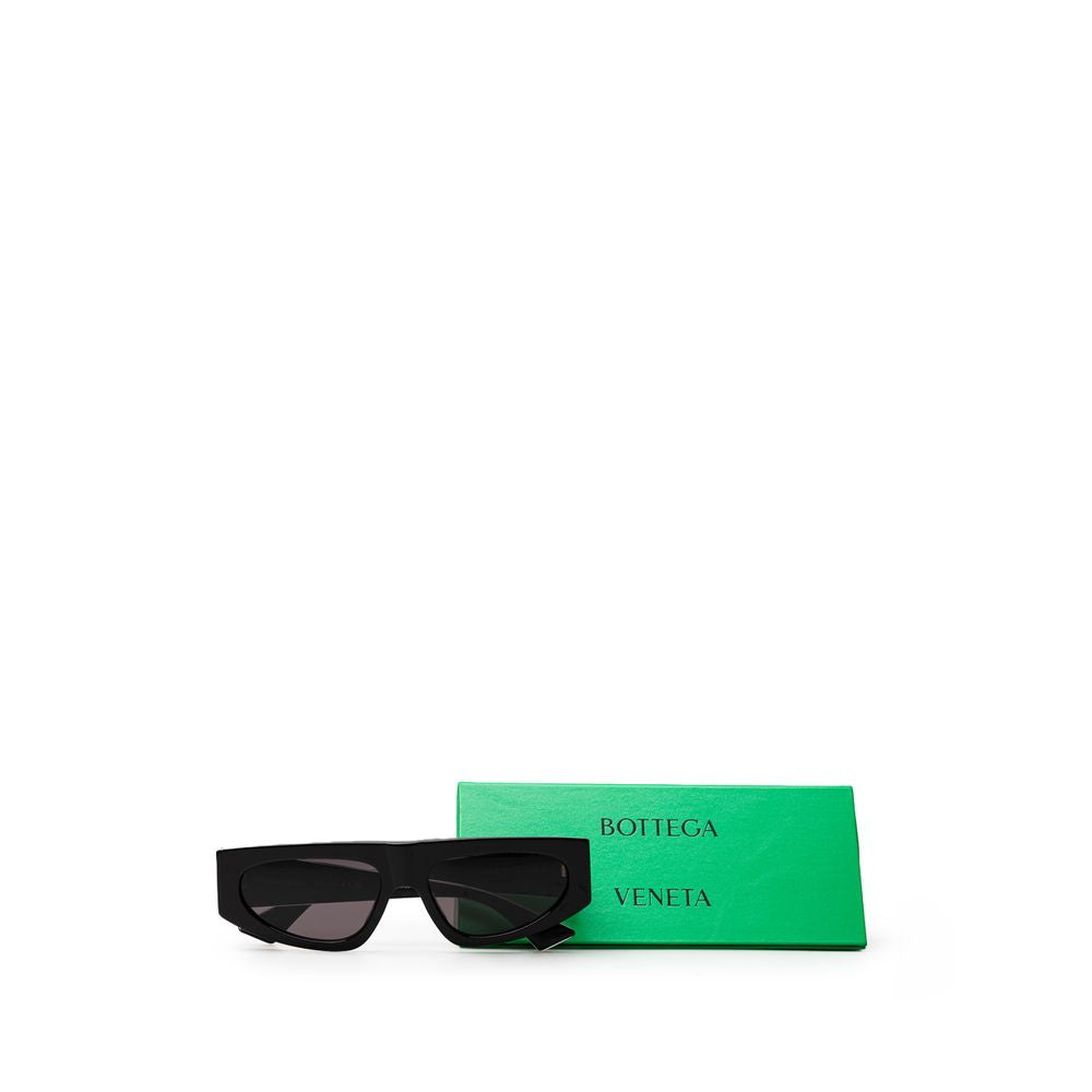 Bottega Veneta Black Acetate Sunglasses