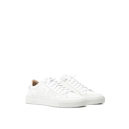 P448 White Leather Sneaker