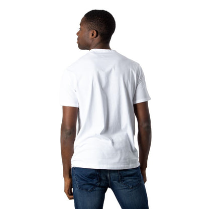 Armani Exchange White Cotton T-Shirt