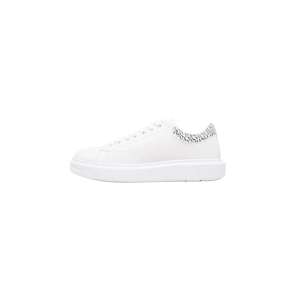 Armani Exchange White Polyester Sneaker