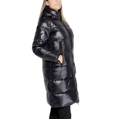 Armani Exchange Black Polyamide Jackets & Coat