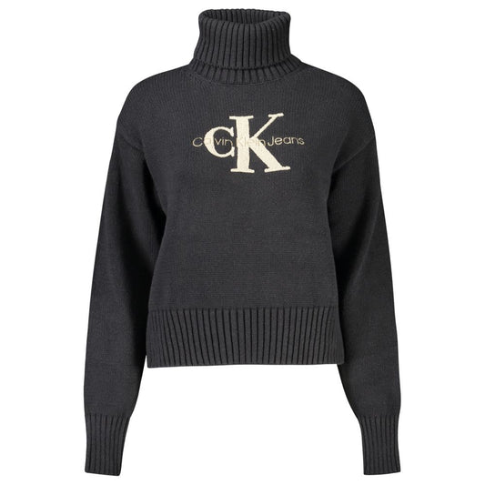 Calvin Klein Black Cotton Sweater