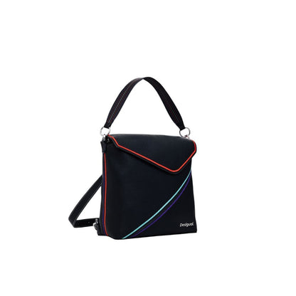 Desigual Black Polyethylene Backpack