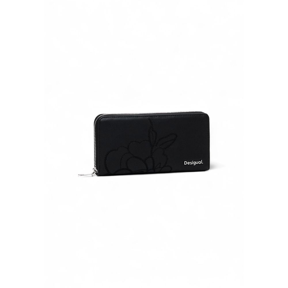 Desigual Black Polyethylene Wallet